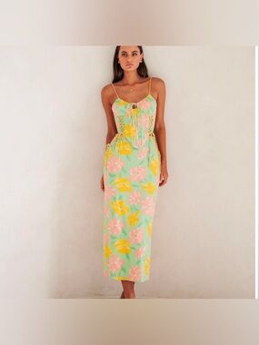 Sabo Skirt Marselle Marselle Corset Top & Midi Skirt Set Size Small